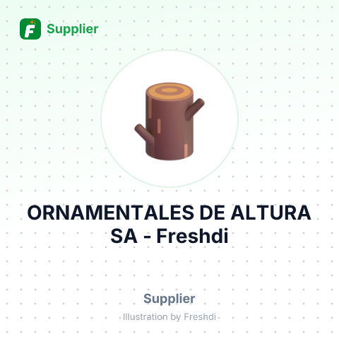 ORNAMENTALES DE ALTURA SA – summary card, no photo uploaded yet