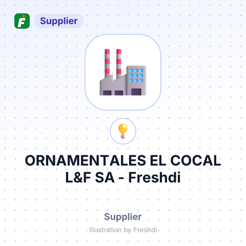 ORNAMENTALES EL COCAL L&F SA – summary card, no photo uploaded yet