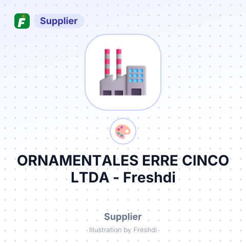 ORNAMENTALES ERRE CINCO LTDA – summary card, no photo uploaded yet