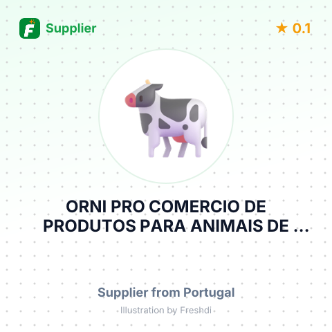 ORNI PRO COMERCIO DE PRODUTOS PARA ANIMAIS DE ESTIMAÇÃO UNIPESSOAL LDA. – summary card, no photo uploaded yet