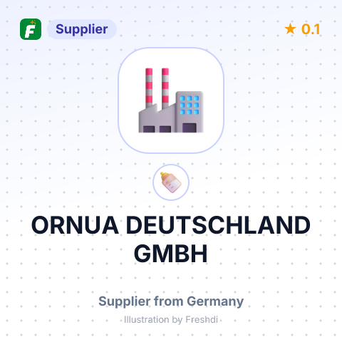 ORNUA DEUTSCHLAND GMBH – summary card, no photo uploaded yet