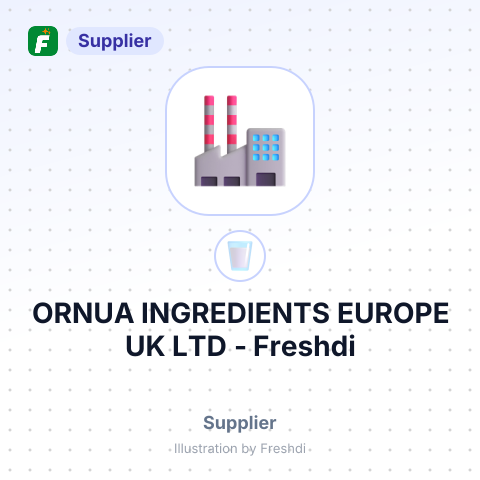 ORNUA INGREDIENTS EUROPE UK LTD – summary card, no photo uploaded yet