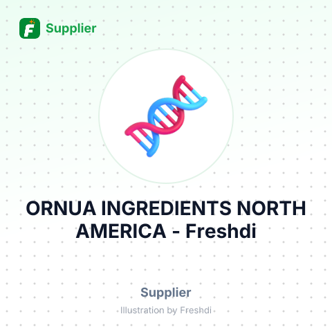 ORNUA INGREDIENTS NORTH AMERICA – summary card, no photo uploaded yet