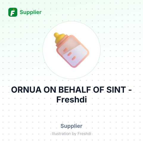 ORNUA ON BEHALF OF SINT – summary card, no photo uploaded yet