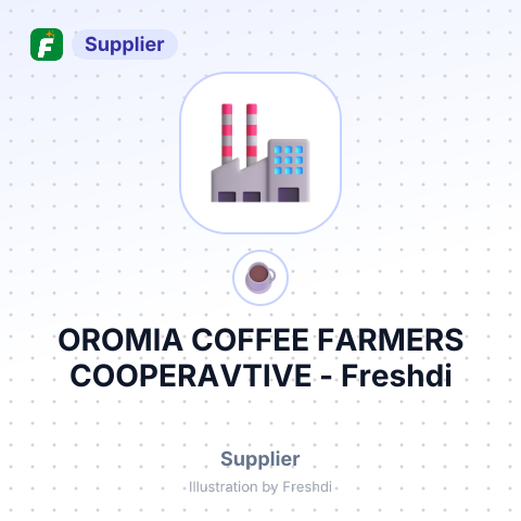 OROMIA COFFEE FARMERS COOPERAVTIVE – summary card, no photo uploaded yet