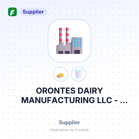 ORONTES DAIRY MANUFACTURING LLC – summary card, no photo uploaded yet