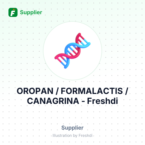 OROPAN / FORMALACTIS /CANAGRINA – summary card, no photo uploaded yet