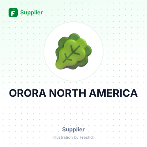 ORORA NORTH AMERICA – summary card, no photo uploaded yet