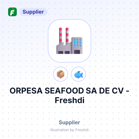 ORPESA SEAFOOD SA DE CV – summary card, no photo uploaded yet