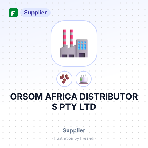 ORSOM AFRICA DISTRIBUTOR S PTY LTD – summary card, no photo uploaded yet