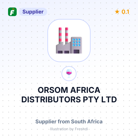 ORSOM AFRICA DISTRIBUTORS PTY LTD – summary card, no photo uploaded yet