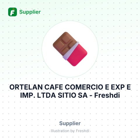 ORTELAN CAFE COMERCIO E EXP E IMP. LTDA SITIO SA – summary card, no photo uploaded yet