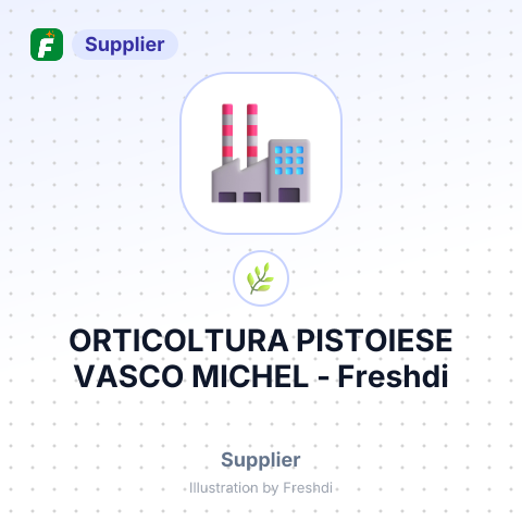 ORTICOLTURA PISTOIESE VASCO MICHEL – summary card, no photo uploaded yet
