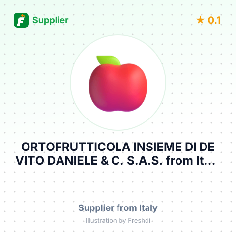 ORTOFRUTTICOLA INSIEME DI DE VITO DANIELE & C. S.A.S. – summary card, no photo uploaded yet