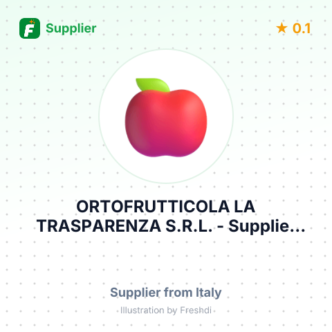 ORTOFRUTTICOLA LA TRASPARENZA S.R.L. – summary card, no photo uploaded yet