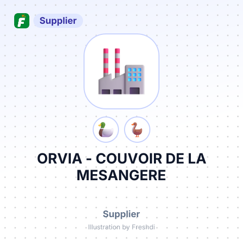ORVIA - COUVOIR DE LA MESANGERE – summary card, no photo uploaded yet