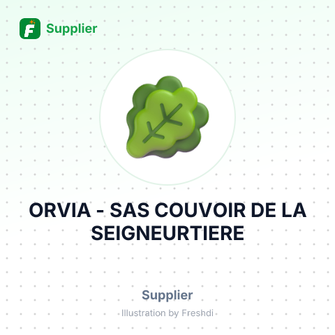 ORVIA - SAS COUVOIR DE LA SEIGNEURTIERE – summary card, no photo uploaded yet