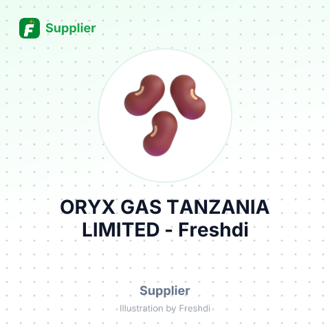ORYX GAS TANZANIA LIMITED – summary card, no photo uploaded yet