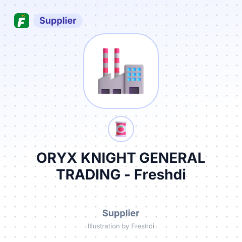 ORYX KNIGHT GENERAL TRADING – summary card, no photo uploaded yet