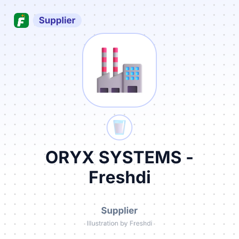 ORYX SYSTEMS – summary card, no photo uploaded yet