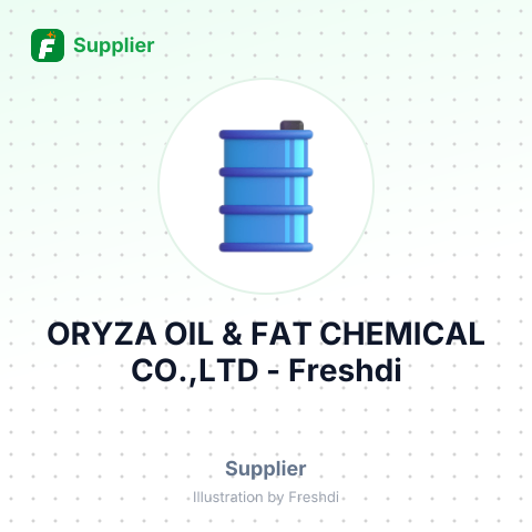 ORYZA OIL & FAT CHEMICAL CO.,LTD – summary card, no photo uploaded yet