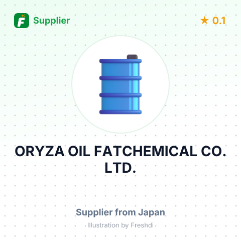 ORYZA OIL FATCHEMICAL CO. LTD. – summary card, no photo uploaded yet