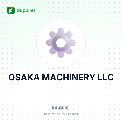 OSAKA MACHINERY LLC – summary card, no photo uploaded yet