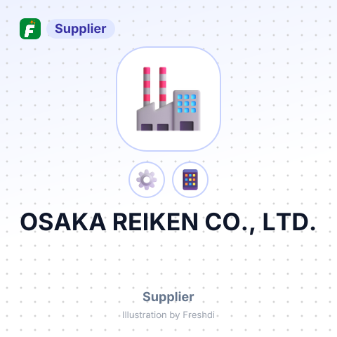 OSAKA REIKEN CO., LTD. – summary card, no photo uploaded yet