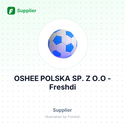 OSHEE POLSKA SP. Z O.O – summary card, no photo uploaded yet