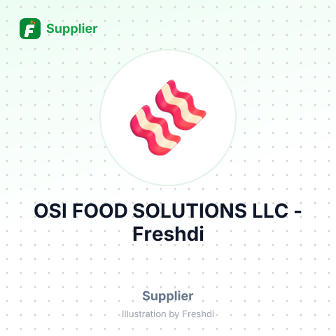 OSI FOOD SOLUTIONS LLC – summary card, no photo uploaded yet