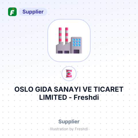 OSLO GIDA SANAYI VE TICARET LIMITED – summary card, no photo uploaded yet