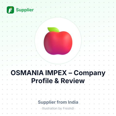 OSMANIA IMPEX – summary card, no photo uploaded yet