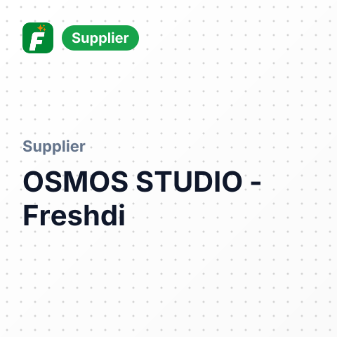 OSMOS STUDIO – summary card, no photo uploaded yet
