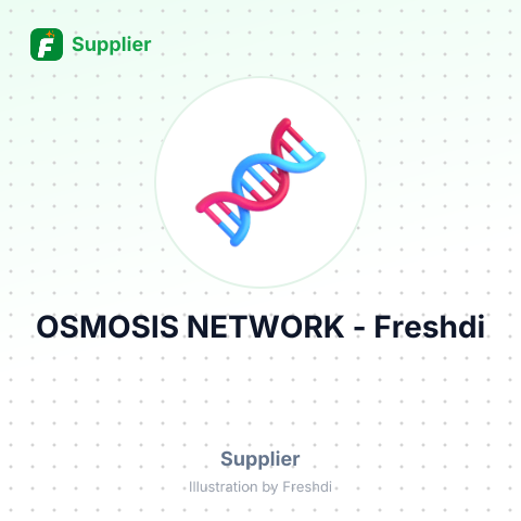 OSMOSIS NETWORK – summary card, no photo uploaded yet