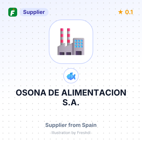 OSONA DE ALIMENTACION S.A. – summary card, no photo uploaded yet