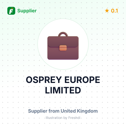 OSPREY EUROPE LIMITED – summary card, no photo uploaded yet
