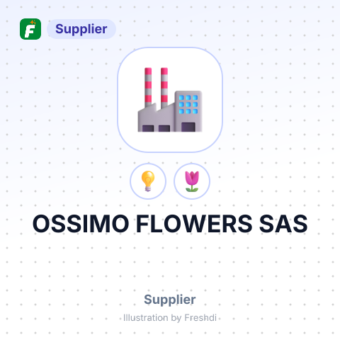 OSSIMO FLOWERS SAS – summary card, no photo uploaded yet