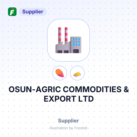 OSUN-AGRIC COMMODITIES & EXPORT LTD – summary card, no photo uploaded yet