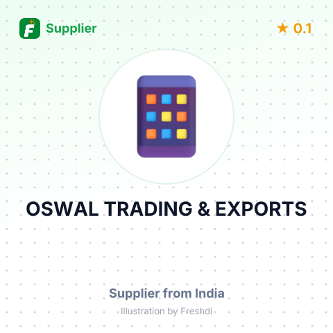 OSWAL TRADING & EXPORTS – summary card, no photo uploaded yet
