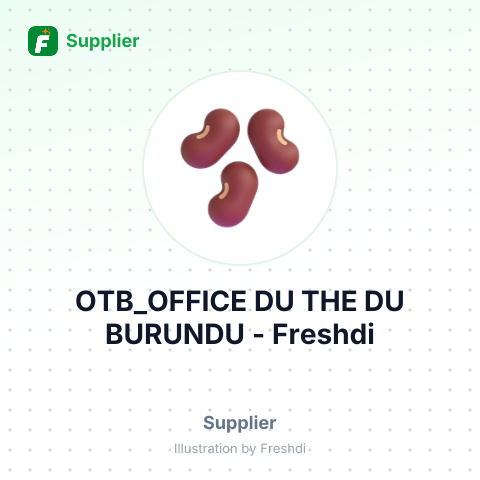 OTB_OFFICE DU THE DU BURUNDU – summary card, no photo uploaded yet