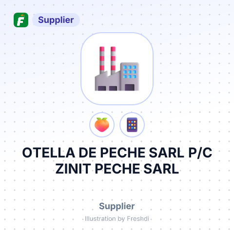 OTELLA DE PECHE SARL P/C ZINIT PECHE SARL – summary card, no photo uploaded yet