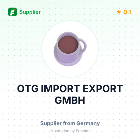 OTG IMPORT EXPORT GMBH – summary card, no photo uploaded yet