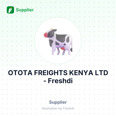 OTOTA FREIGHTS KENYA LTD – summary card, no photo uploaded yet