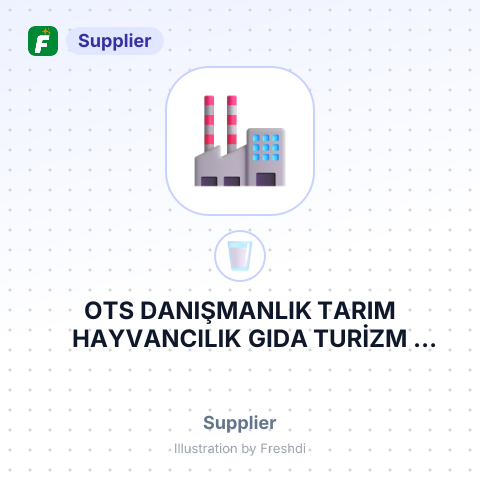 OTS DANIŞMANLIK TARIM HAYVANCILIK GIDA TURİZM SANAYİ VE TİCARET ANONİM ŞİRKETİ – summary card, no photo uploaded yet