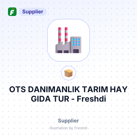 OTS DANIMANLIK TARIM HAY GIDA TUR – summary card, no photo uploaded yet