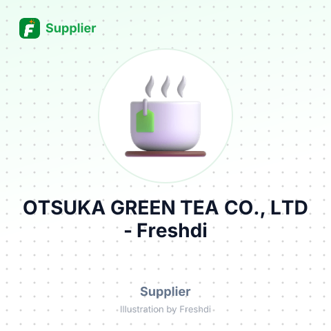 OTSUKA GREEN TEA CO., LTD – summary card, no photo uploaded yet
