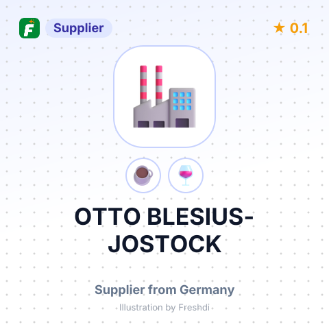 OTTO BLESIUS-JOSTOCK – summary card, no photo uploaded yet