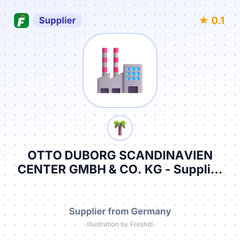 OTTO DUBORG SCANDINAVIEN CENTER GMBH & CO. KG – summary card, no photo uploaded yet