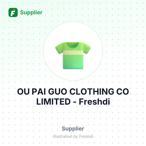 OU PAI GUO CLOTHING CO LIMITED – summary card, no photo uploaded yet
