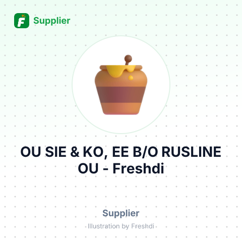 OU SIE & KO, EE B/O RUSLINE OU – summary card, no photo uploaded yet